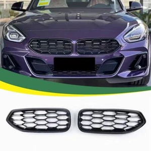 Front Bumper Bar Kidney Grille Grill Trim Fits For 2019-2022 BMW Z4 G29 - Picture 1 of 6