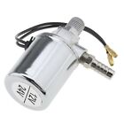 1/4 Chrome Plated Air Horn Electric Solenoid For Both 12 Volt And 24 Volt DC