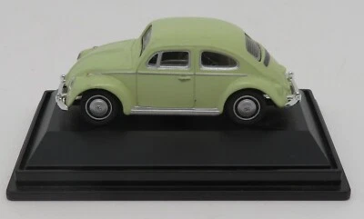Micro IN Metallo Hongwell Volkswagen Cox Verde Pallido Beetle Käfer 1/72 No Box - Immagine 1 di 4
