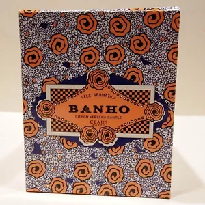 Banho Citron - 70 Hour Soy Verbena Candle -Claus Porto Vela Aromatica LAFCO *NIB - Picture 1 of 15