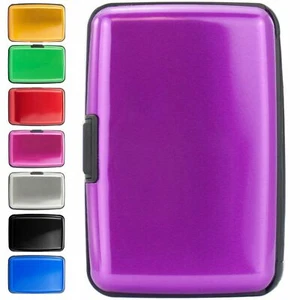 2 PCS CarryOn RFID Wallet, Secure Aluminum Card Holder - Prevent Identity Theft - Picture 1 of 5