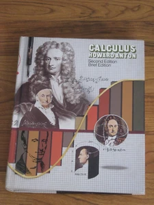 Calculus With Analytical Geometry by Howard Anton 1984 Hardcover Book - Picture 1 of 16