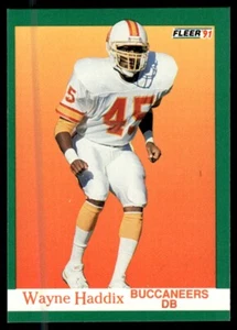1991 Fleer Wayne Haddix Tampa Bay Buccaneers #374 - Picture 1 of 2