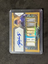 2022 Topps Triple Threads Edgar Martinez Auto Relic DH CROWN/9