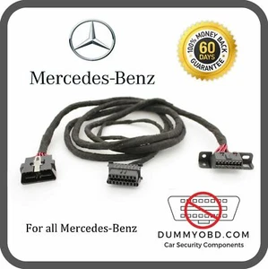 Mercedes - Benz OBD port relocation extension diagnostic cable with Dummy OBD - Bild 1 von 2
