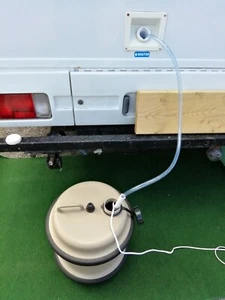 WATER TANK FILL-UP PUMP KIT 12V MOTORHOME CAMPER SUIT WATERHOG AQUAROLL etc 5m - Picture 1 of 6