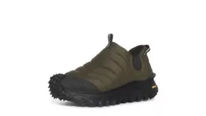 AUTENTICO Moncler Trailgrip Après Trainers Verde Oliva-UK 7-EUR 41-US 8-con scatola - Foto 1 di 9