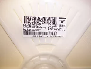 MENGE (20.000) 5,1K Ohm 1/8 W 1 % 0805 SMD CHIP WIDERSTÄNDE CRCW0805-5K1-1 % VISHAY - Bild 1 von 1