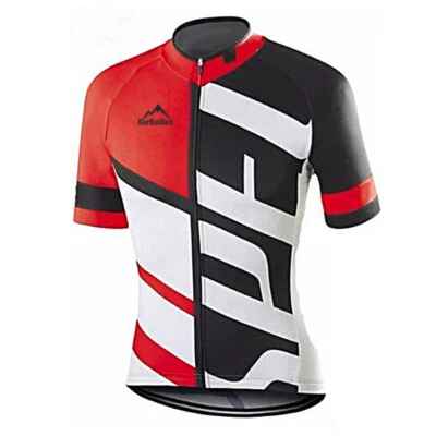 Camiseta de ciclismo conjunto corto con tirantes almohadilla bicicleta motocross MTB camisa paseo por carretera top Foto 1 de 4