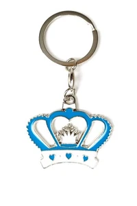 12 Stck. Blau Babyparty Gastgeschenke Krone Prinzessin Dekoration Schlüsselanhänger - Bild 1 von 4