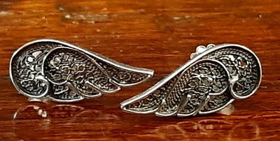 Orecchini - Art Deco -Argento Filigrana  - Immagine 1 di 4