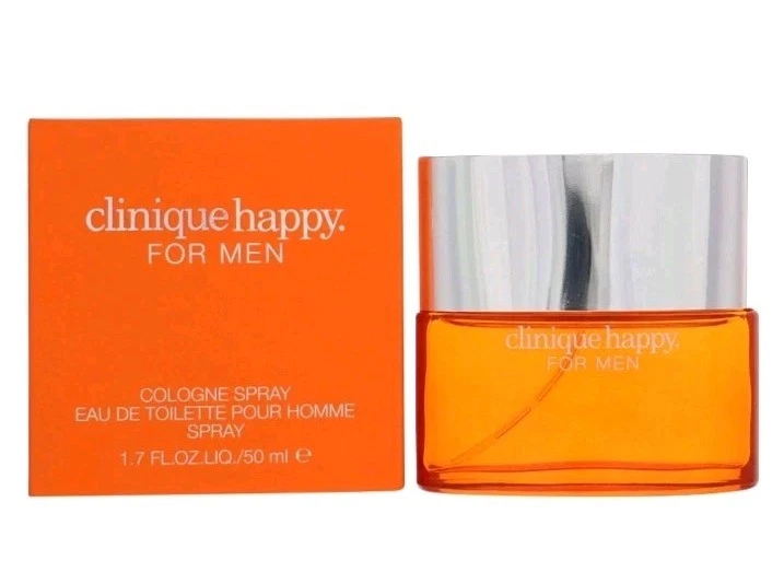 SEALED BOX - CLINIQUE HAPPY for Men EDT Spray 1.6 / 1.7 oz - Image 1 of 1