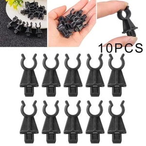 For Nissan Qashqai J10 Hood Bonnet Support Rod Cable Clip Black (Package of 10) - Picture 1 of 8