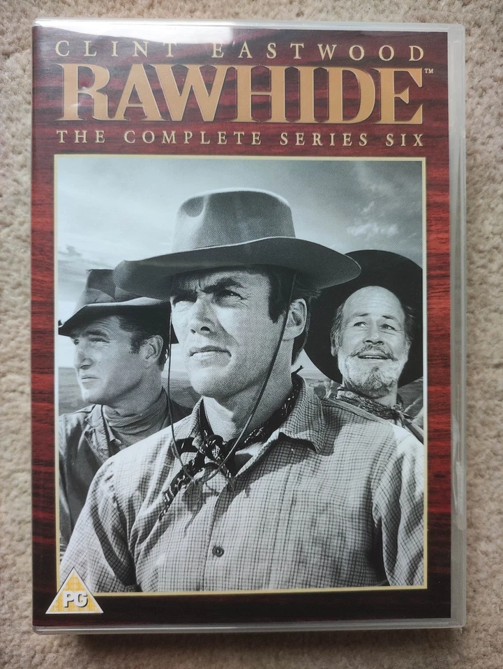 Clint Eastwood RAWHIDE The Complete Series Six (6) DVD Clint Eastwood (2012) VGC - Image 1 of 4