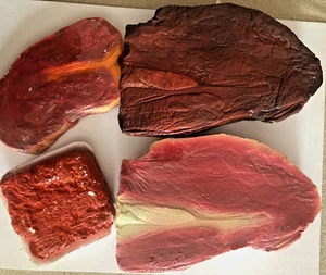 Fake Faux Food Beef Roast Steak Ground beef Movie Prop Joke Display Butcher - Picture 1 of 1