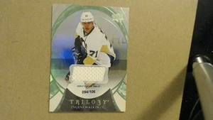 15-16 Evgeni Malkin Upper Deck Trilogy Rainbow Green #69 Jersey 94/106 - Bild 1 von 2