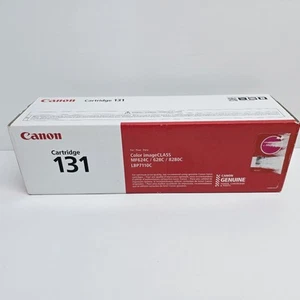 Genuine Canon 131 Magenta Toner Cartridge 6270B001 New - Picture 1 of 4
