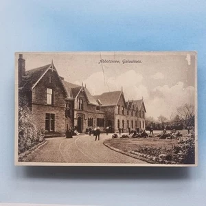 Galashiels Borders Postcard 1917 Convalescent Home Long Demolished Scotland - Picture 1 of 2