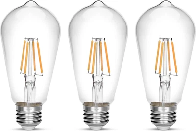 LED Edison Bulb,Antique 40W Vintage Bulb,E26 Non Dimmable Led Bulb 450 Lumens 27 - Image 1 of 4