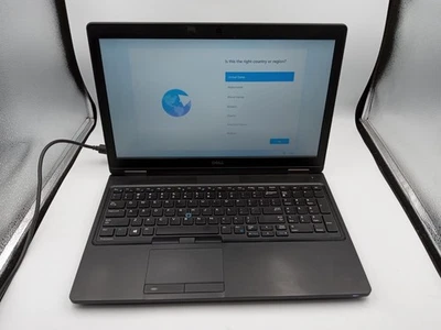 Dell Precision 3520 15.6" Laptop Intel i5-7440HQ 8GB RAM 128GB SSD Win11 -RR - Image 1 of 4