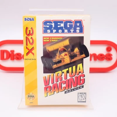 Sega Genesis 32X Game VIRTUA RACING DELUXE - NEW & Factory Sealed! - Image 1 of 4