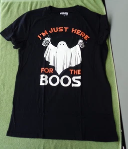 T-Shirt Halloween Uomo Mission Ridge - Sono solo qui per i Boos - Taglia S - NUOVA - Foto 1 di 4