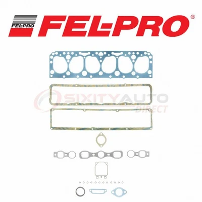 Fel-Pro Cylinder Head Gasket Set for 1959 Chevrolet 3D 3.8L L6 - Engine si Foto 1 de 4