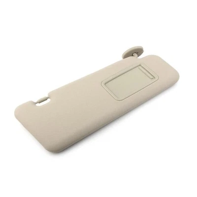 For Toyota Highlander 2008-2013 Right Beige Sun Visor W/ Vanity Light Beige /Tan Foto 1 de 4
