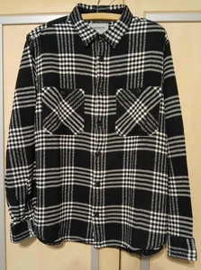 Carhatt Hemdjacke Größe L , Langarm, schwarz weiß kariert  Y - Bild 1 von 3