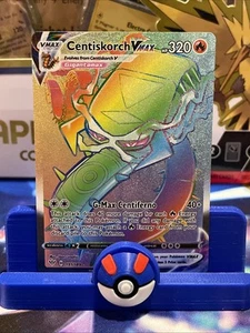 Pokémon TCG Centiskorch VMAX Darkness Ablaze 191/189 Holo Secret Rare NM - Picture 1 of 3
