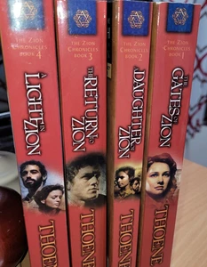 Lot of 4 The Zion Chronicles Books By Bodie Thoene Volumes 1-4 PBs - Picture 1 of 16