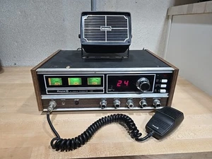 Vintage ROYCE XL-MODULE 40-CHANNEL CB BASE TRANSCEIVER 1-625 W/MIC Speaker Works - Picture 1 of 13