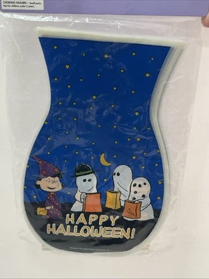 Bolsas de truco o trato de Halloween Peanuts 2009-20ct bolsas en forma de violonchelo Foto 1 de 4