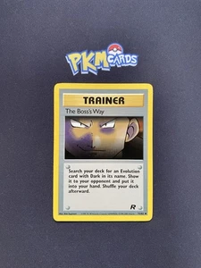 Pokémon TCG The Boss's Way Team Rocket 73/82 Regular LP. - Picture 1 of 3