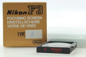 [Casi sin usar] Pantalla de enfoque Nikon F3 tipo P diagonal dividida F3 HP de JAPÓN - Imagen 1 de 8