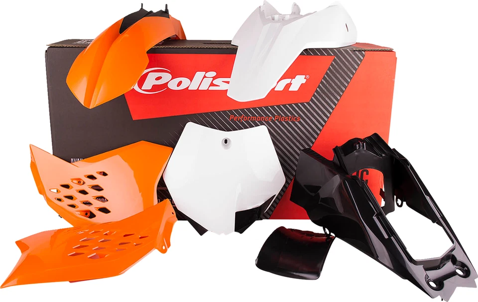 Polisport - 90450 - Kit de carrocería - '12 OEM naranja/negro/blanco - SX 65 - 65 SX Foto 1 de 1