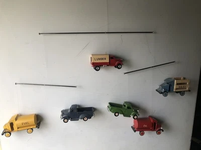 Pottery Barn Kids Vintage Trucks Mobile Large Display - Image 1 of 4