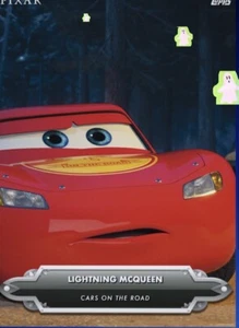 [DIGITAL] Topps Disney - Lightning McQueen - 2023 Tier 8 - Halloween White Base - Picture 1 of 1