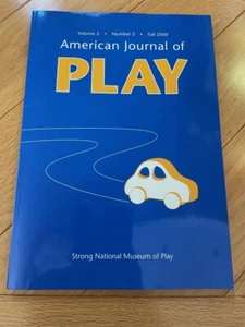 American Journal of Play Volume 2 Number 2 Fall 2009 Ex Cond. Oversized PB - Picture 1 of 2