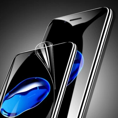 Sticker Screen Protector For iPhone 15 14 13 12 11 Pro Max Hydrogel Film - Image 1 of 4