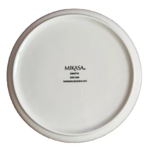 Mikasa Samantha White Bone China 8” x 1 1/2" Salad Plate - Picture 1 of 4