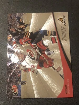 2011-12 Pinnacle Rookie Ice Breakers Justin Faulk #268 Rookie RC - Image 1 of 2