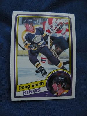 1984/85 O-Pee-Chee Doug Smith L.A. Kings card #91 Hockey NHL $1 S&H - Image 1 of 2
