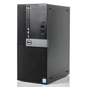 Dell 5040 Desktop Tower Computer i3 6100 16GB 480GB SSD HDMI Win 10 Pro PC Wifi - Picture 1 of 8
