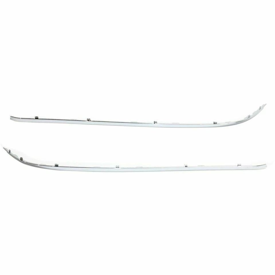 Nuevo juego de 2 molduras de parachoques laterales diestro y derecho para BMW 750i 750Li 760i 760Li Foto 1 de 4