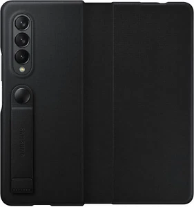 Samsung original coque Leather Etui à Rabat en Cuir pour Galaxy Z Fold3 5G Noir - Photo 1 sur 8
