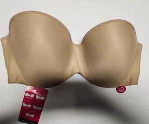 Sujetador inalámbrico multivía Maidenform cómodo sin tirantes ajustable talla 38D nuevo - Imagen 1 de 5