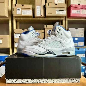 UK 6 (EU 40) - Air Jordan 5 Retro - White Stealth (2021) - Picture 1 of 8