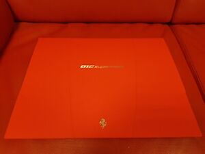 2017 FERRARI 812 Superfast (800 PS V12) Portfolio - VIP Brochure Prospekt - GER