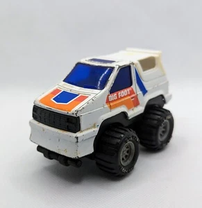 Big Foot 1983 Mini White Pick Up Vintage Diecast Truck Stomper Arco Toy - Picture 1 of 7